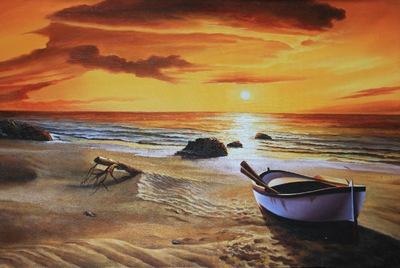 Creating a Captivating Beach Scene Painting: A Step-by-Step Guide